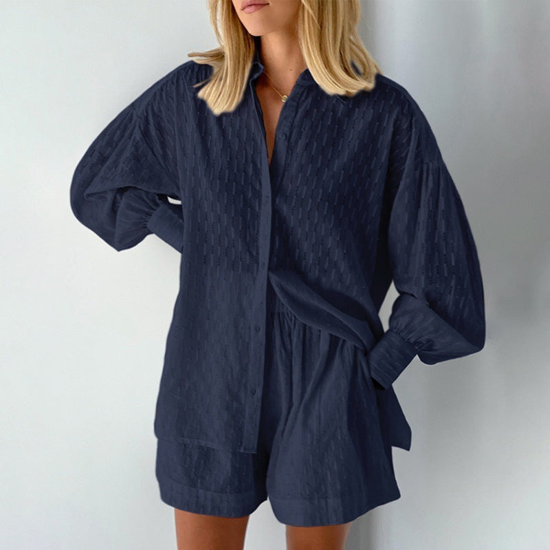 ELENA – Light & stylish 2-piece set | Shirt & shorts