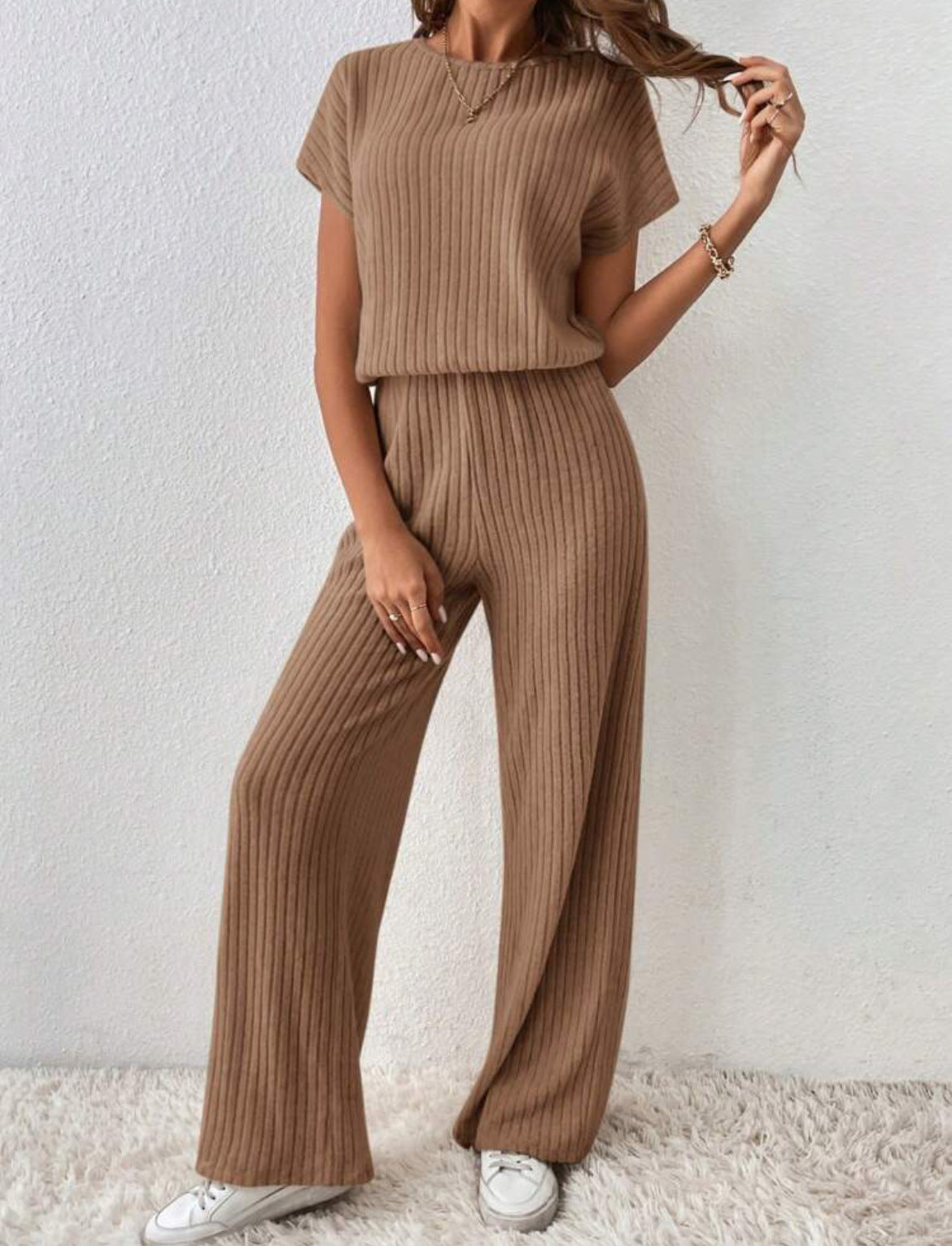 CELINE – Knitted 2-Piece Set | Elegant & Comfortable Lounge Set