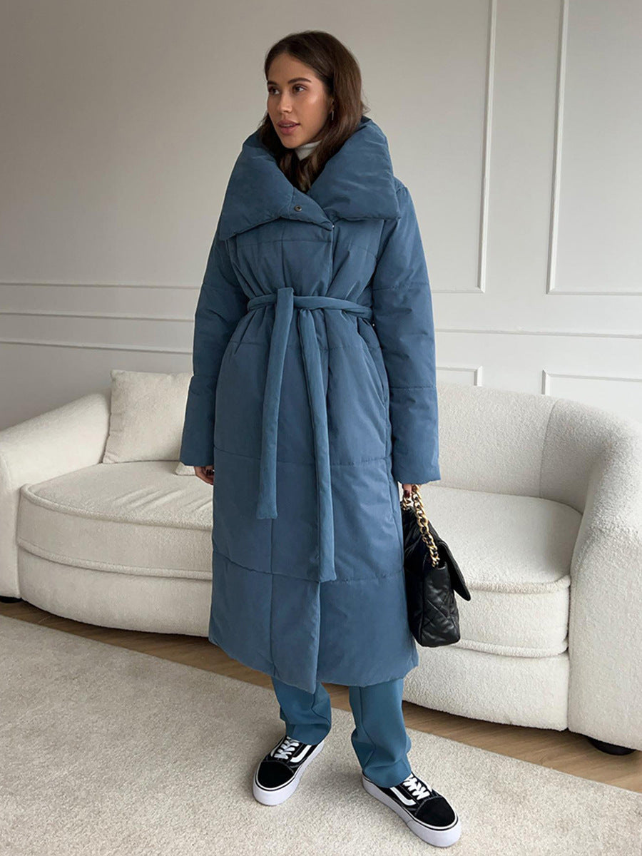 JULIE - LONG COAT - HIGH COLLAR