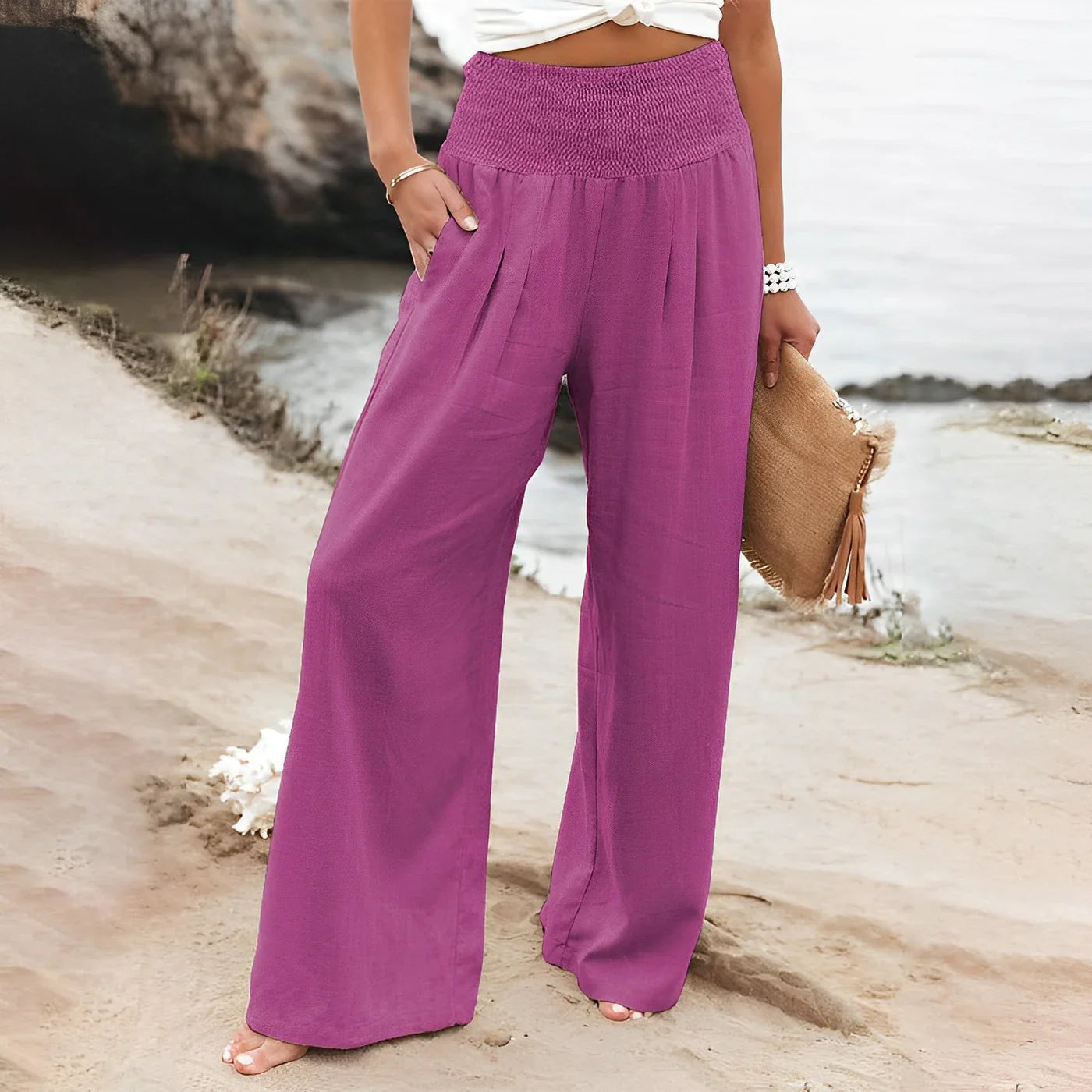 JULIETTE – Wide Leg Pants | Comfortable, Elegant & Relaxed