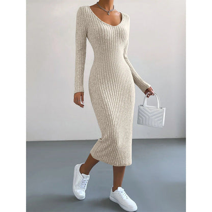 CHRISTY - KNITTED & SLIM - DRESS