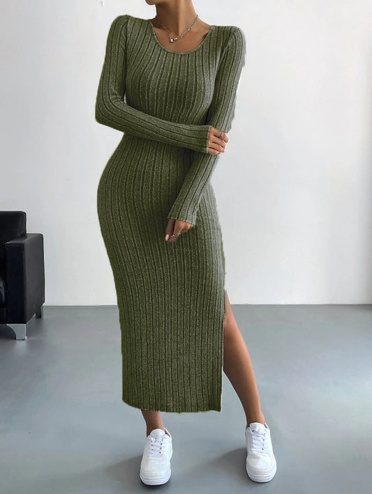 LINDA - KNITTED & SLIM - DRESS