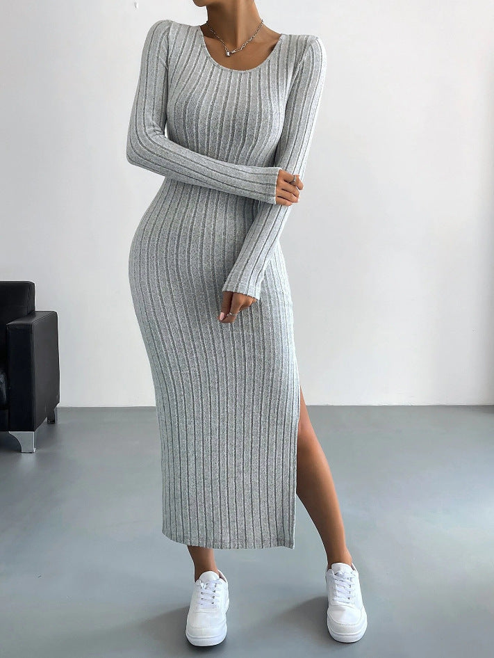 LINDA - KNITTED & SLIM - DRESS