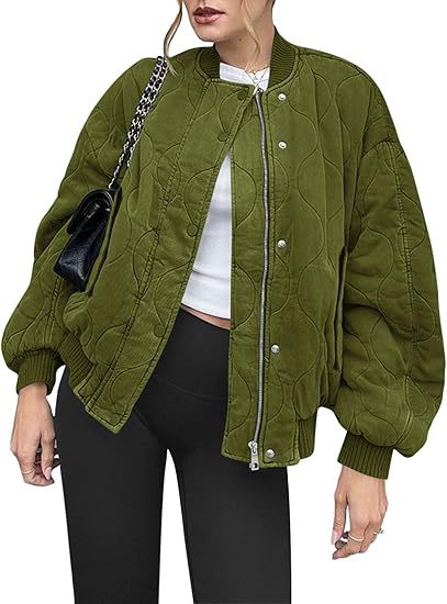 WENDY – Quilted Bomber Jacket