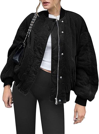 WENDY – Quilted Bomber Jacket