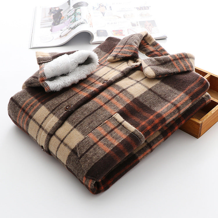 GRETA - Padded Flannel Shirt