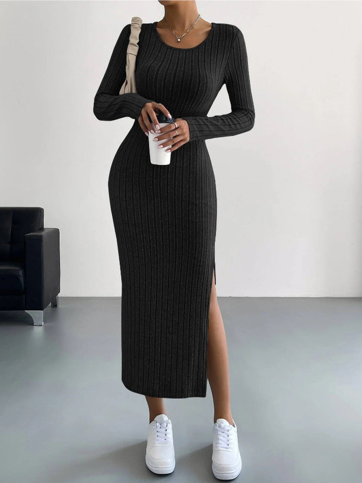LINDA - KNITTED & SLIM - DRESS