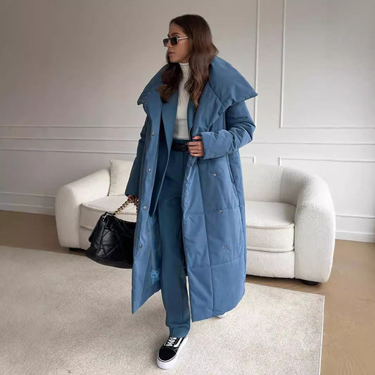 JULIE - LONG COAT - HIGH COLLAR