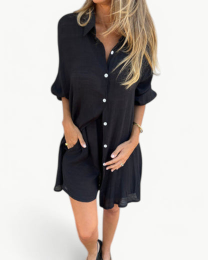 JADE – 2-piece set with shirt & shorts | Stylish & relaxed look