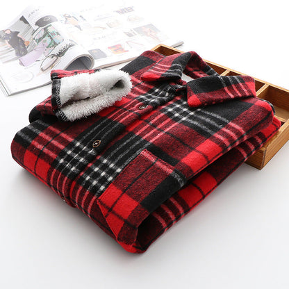 GRETA - Padded Flannel Shirt