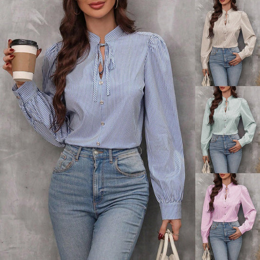 LISA - STRIPED - BLOUSE