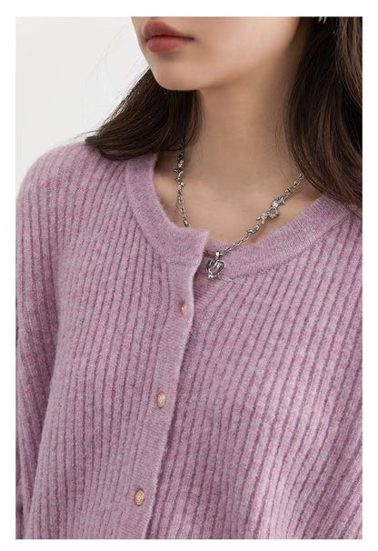 LEAH - ELEGANT & KNITTED - CARDIGAN