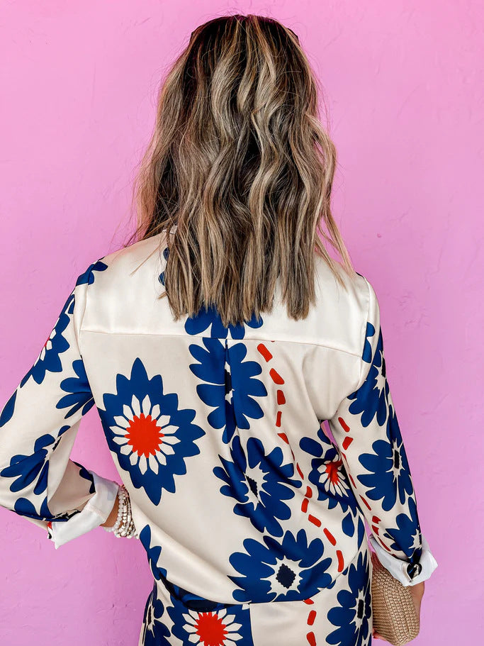 NOVA – Floral two-piece set