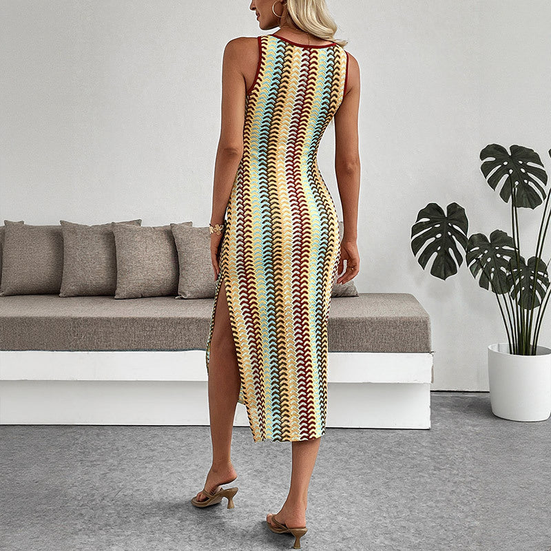 ISLA – Wavy bodycon dress