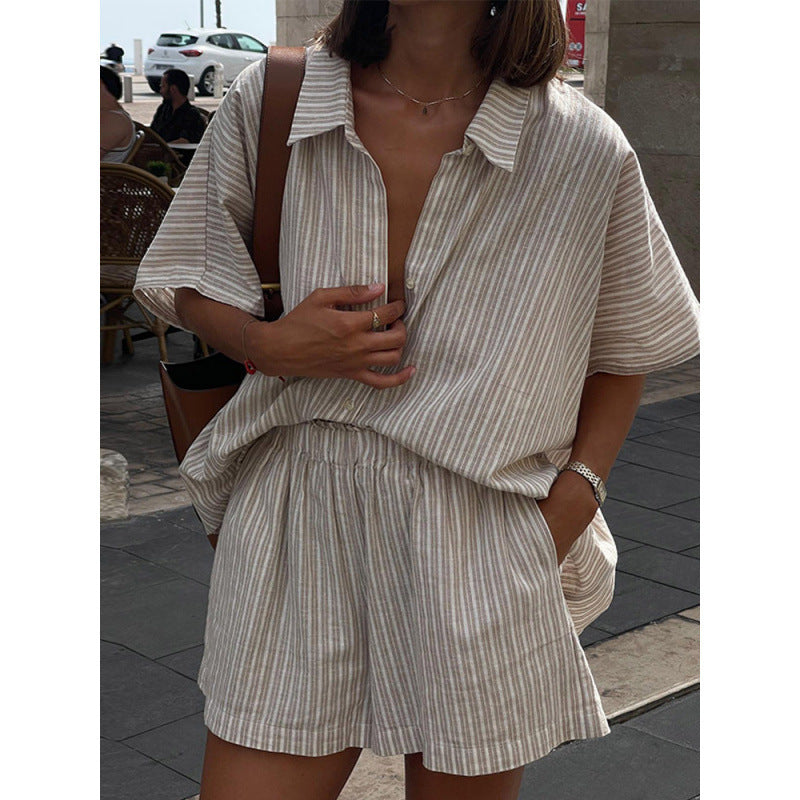 NOUR – Striped 2-Piece Set