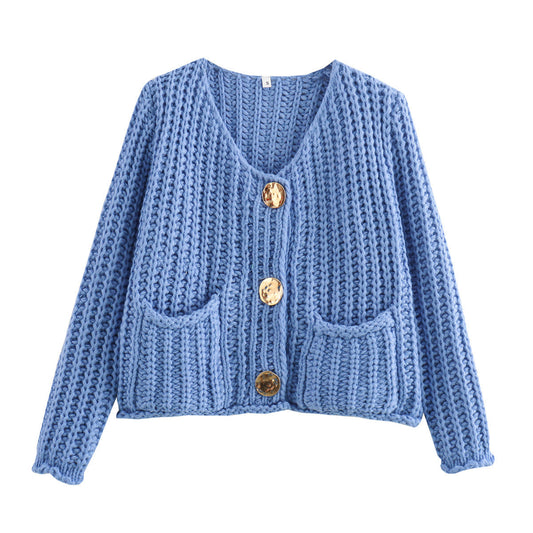 DANIELLA - CHUNKY KNIT - CARDIGAN