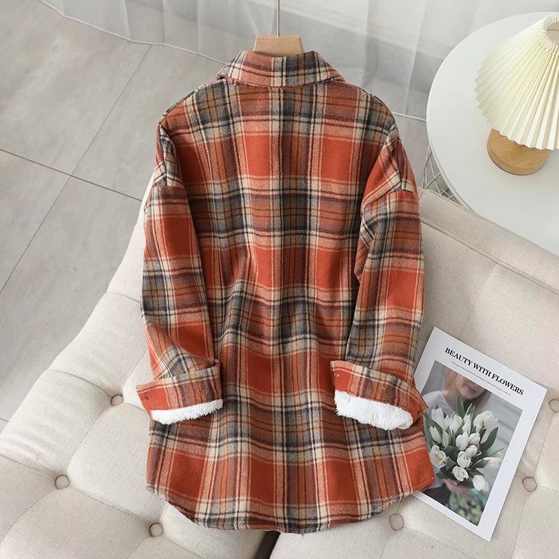 GRETA - Padded Flannel Shirt