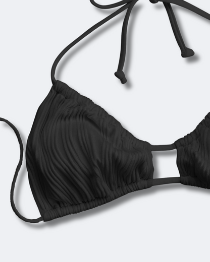 ISABELLA – Bikini Top & Bikini Bottoms | Stylish Bikini Set with Wavy Texture